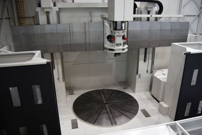 Vertical Lathe with 5-Meter Table